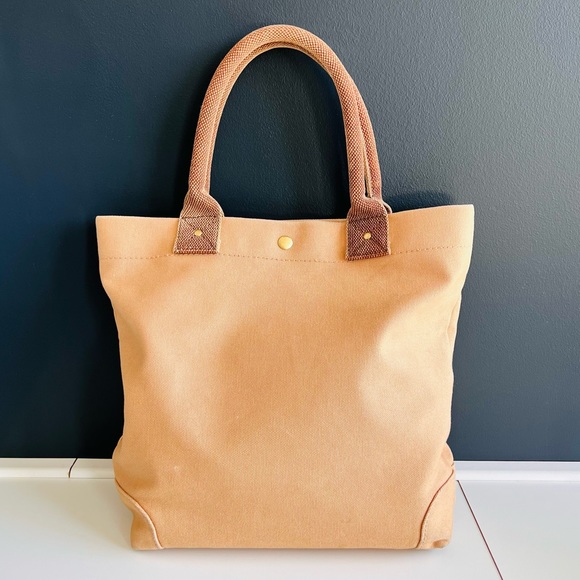 J. Crew Bags J Crew Canvas Tote With Interior Zipper Pocket Poshmark